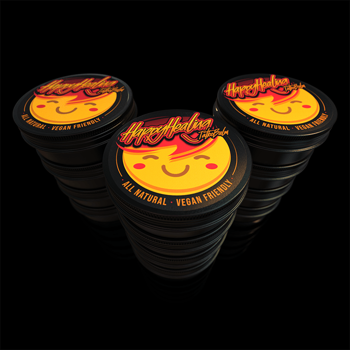 Happy Healing Tattoo Balm • 60ml Pack (12x)